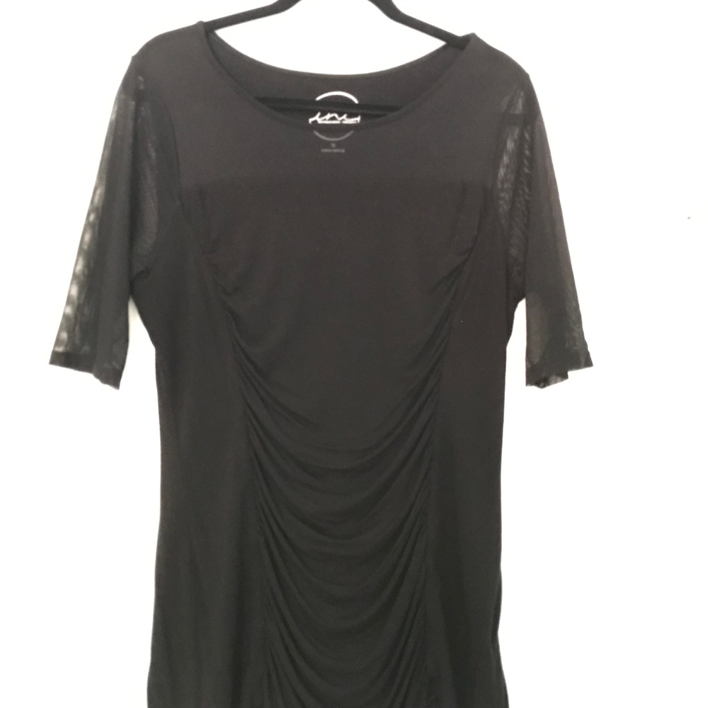 INC Flattering Black Blouse